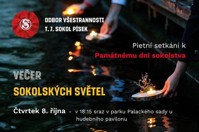 Pozvánka na večer sokolských světel 2026
